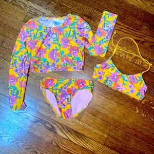 Art Class Three Piece Bathing Suit